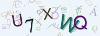 This is a captcha-picture. It is used to prevent mass-access by robots. (see: www.captcha.net)